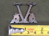 Mexican Silver V for Victory Pin