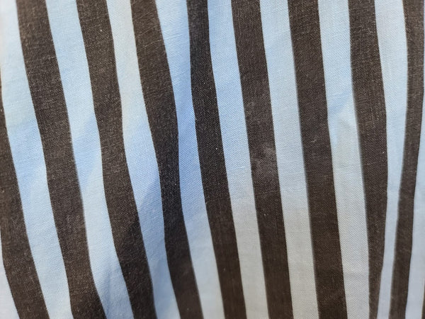 Blue Striped Dress <br> (B-44" W-38" H-48")
