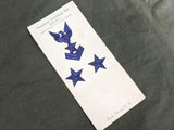 Nautical Emblem Sweetheart Patch Set on Card
