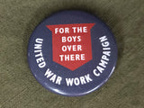 Repro WWI Pinback Button Set of 3