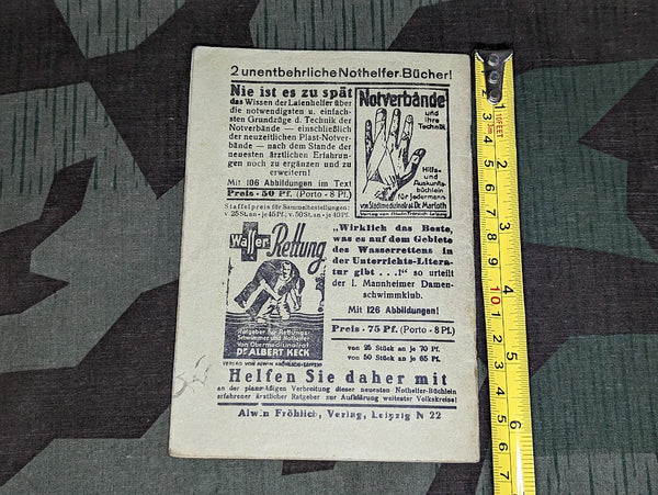 Wie Helfe Ich? Original First Aid Book 1934