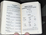Sonne Brikett 1940 NSDAP Pocket Calendar (with Other Helpful Info)