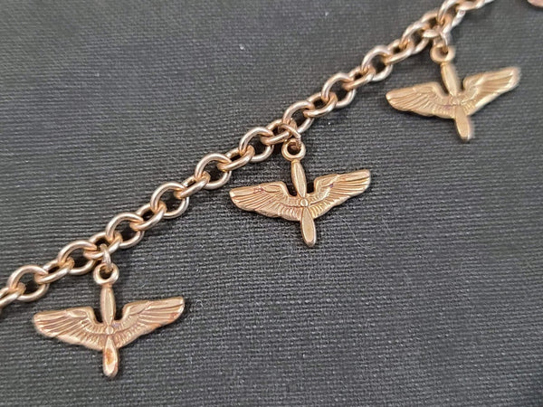 Army Air Corps Charm Bracelet