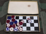 Soldiers Chess Game Set Schach Mühle Dame (Incomplete)