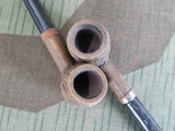 Original Small German Pipes w/ Straight Stem