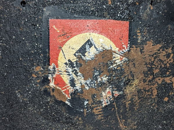 Camouflaged German Fire Helmet