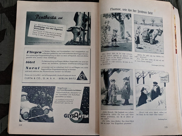Scholle und Kraft 1939 Farmer's Calendar