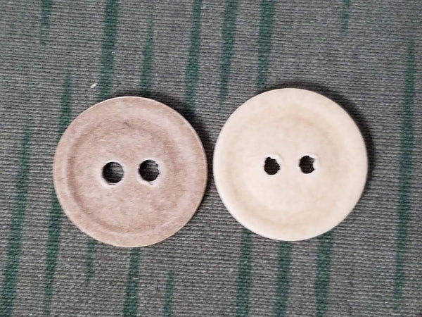 Original Paper Buttons 17 mm (Set of 10)