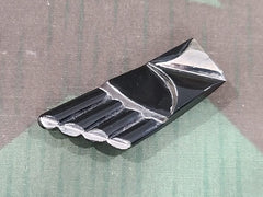 Art Deco Glass Fur Clip