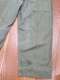 Women's Army HBT Trousers S <br> (23"-26" Waist)