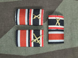 WWII Iron Cross and War Merit Ribbon Bar