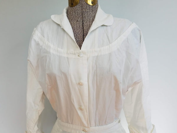 White Nurse Uniform <br> (B-38" W-26" H-38")