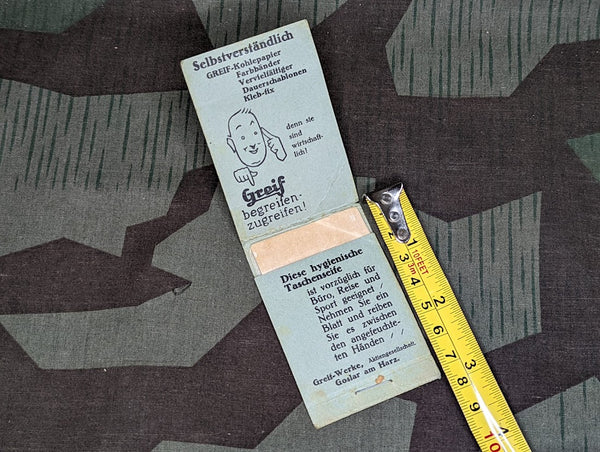 Greif Pocket Soap Paper