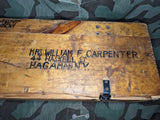German 2cm Luftwaffe Flak Box G.I. Shipping Box