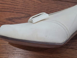 White Marine Corps / USN Bow Pump Shoes Size 10 A