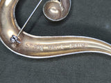 Silson Question Mark Locket Brooch