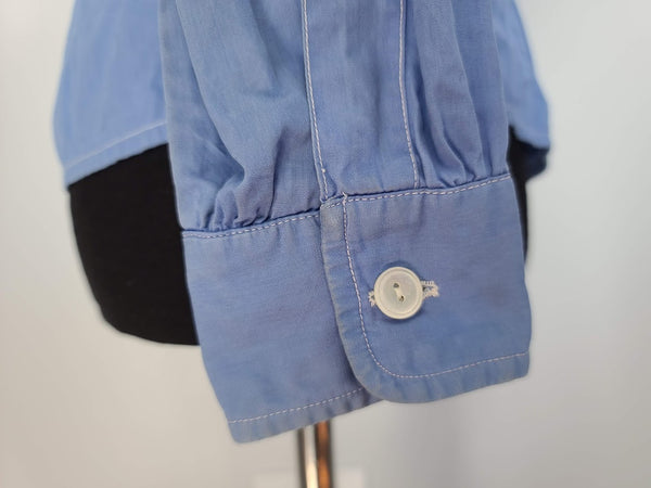 WAVES Reserve Blue Blouse (as-is) <br> (B-34" W-29")