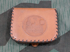Vintage German Köln Souvenir Leather Wallet