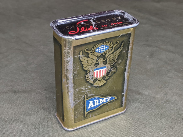 WWII US Army Cigarette Tin