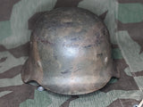 ckl66 Single Decal Green and Tan Camo M42 Helmet