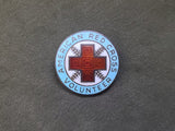 Red Cross Canteen Corps Pin Sterling