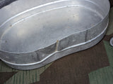 Slightly Dented Aluminum Bread Container