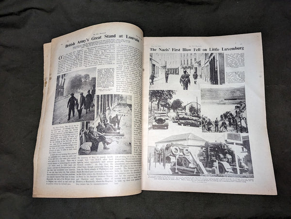 British "The War Illustrated" Magazine May 31 1940