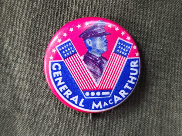 Set of 3 Gen. MacArthur Pins / Tabs