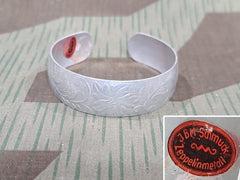 German Aluminum Cuff Bracelet Zeppelinmetall