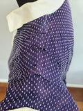Blue Polka Dot Dress with Ties <br> (B-43" W-36" B-43")
