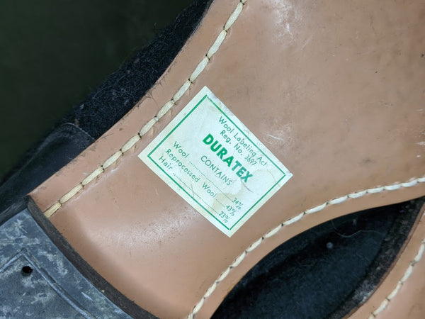 Black Felt Boots New Old Stock (Arctic Air Corps?)