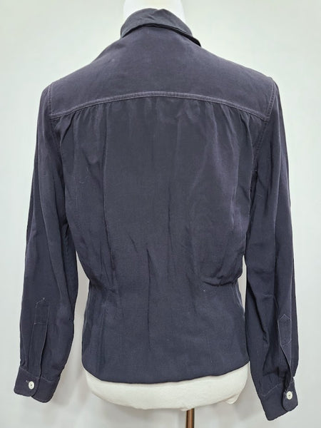 WAVES Navy Blue Blouse <br> (B-39" W-33")