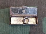 Small Stamp and Stamp Pad "Nicht bezahlt"