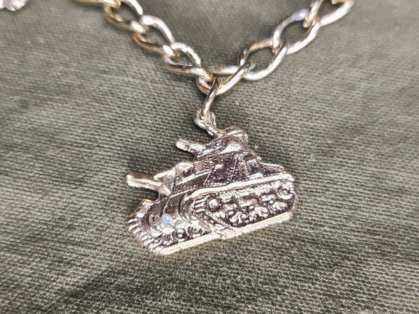 M3 Lee Tank Charm Bracelet