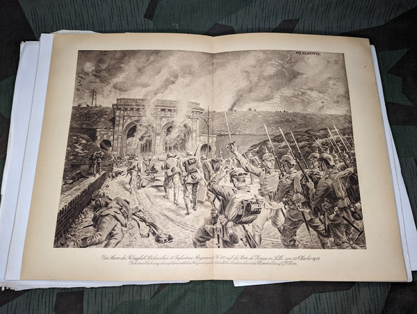 Der Weltbrand Book w Prints (AS-IS)