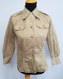 WWII Army Nurse WAC Women's Tropical Field Shirt Uniform 12S