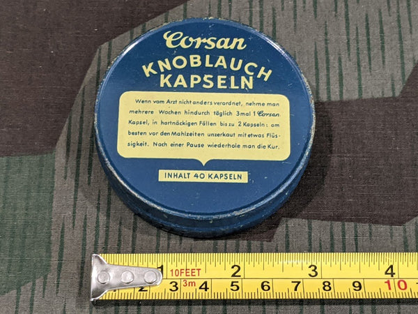 Corsan-Knoblauch-Kapseln Tin