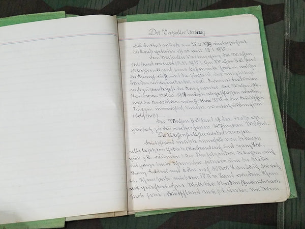 School Notebook on the Third Reich