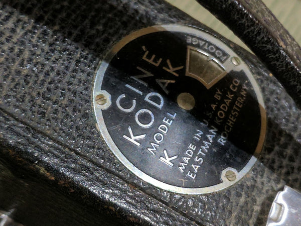 Cine Kodak Movie Camera