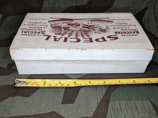 Original Partial Box of Paper Cigar Tips