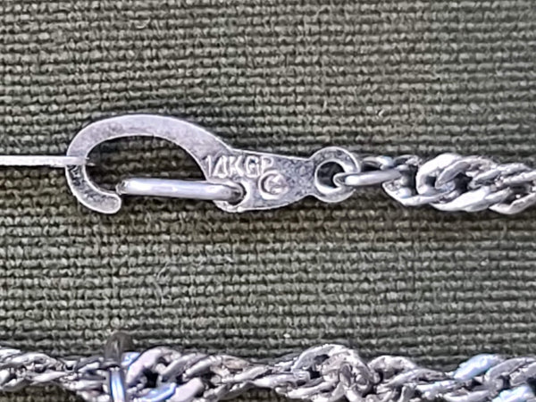 Merchant Marine US Maritime Service Sweetheart Necklace