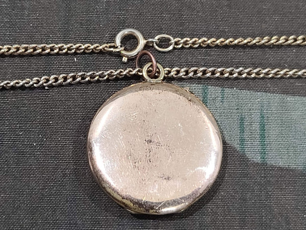Edwardian German Locket Necklace Kollmar & Jourdan