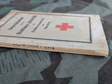 DRK Red Cross Course Book for Female Personnel 1936