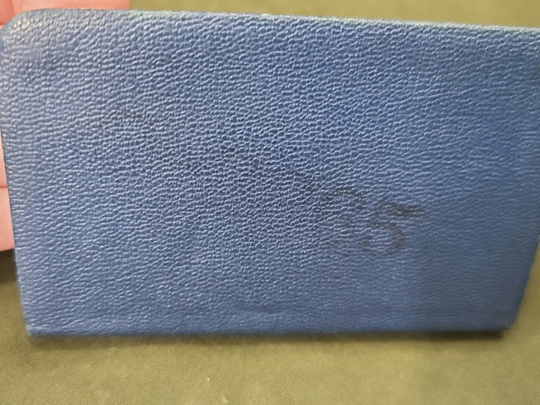 1942 Diary Belonging to GI