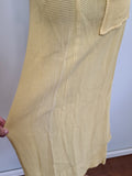 Yellow Summer Dress <br> (B-38" W-31" H-35")