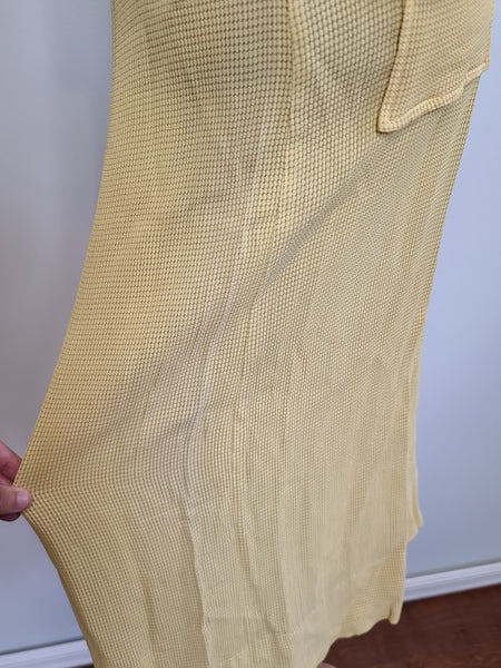 Yellow Summer Dress <br> (B-38" W-31" H-35")