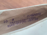White Marine Corps / USN Bow Pump Shoes Size 10 A