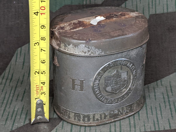HN Tropen Packung Tin for 50 Cigarettes