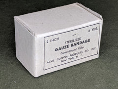 1943 Camouflage Gauze Bandage 2 Inch by 6 Yards