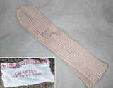 American Red Cross Knit Balaclava
